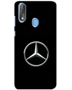 Чехол для ZTE Blade V10 с картинкой «Mercedes классический лого»
