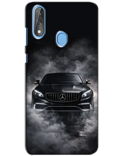 Чехол для ZTE Blade V10 с картинкой «Mercedes в дыму» Чехол для ZTE Blade V10 с картинкой «Mercedes в дыму»