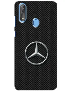 Чехол для ZTE Blade V10 с картинкой «Карбоновый Mercedes стиль» Чехол для ZTE Blade V10 с картинкой «Карбоновый Mercedes стиль»