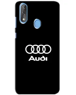 Чехол для ZTE Blade V10 с картинкой «Классическое лого Audi»