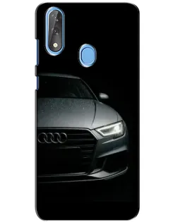 Чехол для ZTE Blade V10 с картинкой «Audi — детализация кузова»