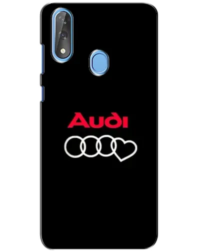 Чехол для ZTE Blade V10 с картинкой «Логотип Audi Heart»
