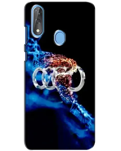 Чехол для ZTE Blade V10 с картинкой «Энергия лого Audi»