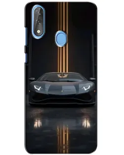 Чехол для ZTE Blade V10 с картинкой «Lamborghini золотые линии» Чехол для ZTE Blade V10 с картинкой «Lamborghini золотые линии»