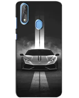 Чехол для ZTE Blade V10 с картинкой «Lamborghini симметрия дорог» Чехол для ZTE Blade V10 с картинкой «Lamborghini симметрия дорог»