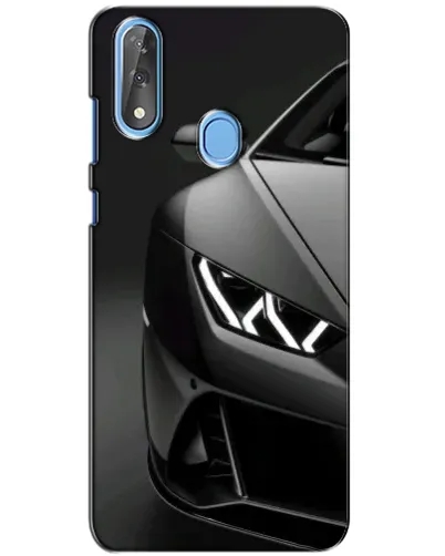 Чехол для ZTE Blade V10 с картинкой «Lamborghini фары детализация»