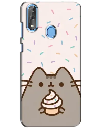 Чехол для ZTE Blade V10 с картинкой «Пушин с кексом» Чехол для ZTE Blade V10 с картинкой «Пушин с кексом»