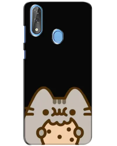 Чехол для ZTE Blade V10 с картинкой «Пушин на черном» Чехол для ZTE Blade V10 с картинкой «Пушин на черном»