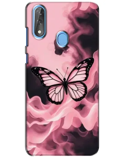 Чехол для ZTE Blade V10 с картинкой «Бабочка в дыму» Чехол для ZTE Blade V10 с картинкой «Бабочка в дыму»
