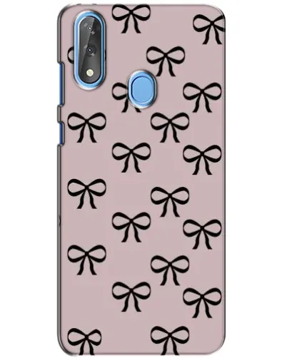 Чехол для ZTE Blade V10 с картинкой «Черные бантики» Чехол для ZTE Blade V10 с картинкой «Черные бантики»