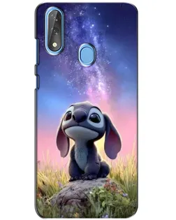 Чехол для ZTE Blade V10 с картинкой «Стич на рассвете» Чехол для ZTE Blade V10 с картинкой «Стич на рассвете»
