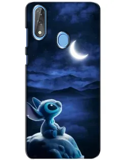 Чехол для ZTE Blade V10 с картинкой «Лунная ночь Стича» Чехол для ZTE Blade V10 с картинкой «Лунная ночь Стича»