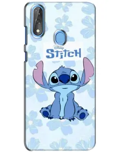 Чехол для ZTE Blade V10 с картинкой «Stitch среди цветов» Чехол для ZTE Blade V10 с картинкой «Stitch среди цветов»