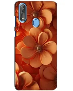 Чехол для ZTE Blade V10 с картинкой «Оранжевый макро цветок» Чехол для ZTE Blade V10 с картинкой «Оранжевый макро цветок»