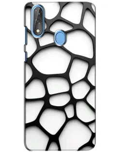 Чехол для ZTE Blade V10 с картинкой «Белая объемная сетка» Чехол для ZTE Blade V10 с картинкой «Белая объемная сетка»
