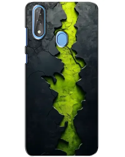 Чехол для ZTE Blade V10 с картинкой «Салатовый разлом скалы» Чехол для ZTE Blade V10 с картинкой «Салатовый разлом скалы»