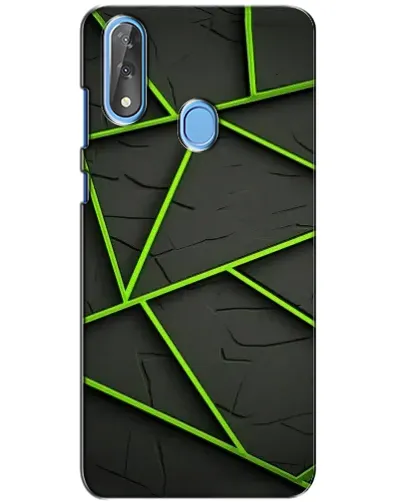 Чехол для ZTE Blade V10 с картинкой «Зеленые геометрические линии» Чехол для ZTE Blade V10 с картинкой «Зеленые геометрические линии»