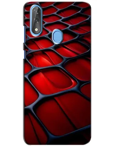 Чехол для ZTE Blade V10 с картинкой «Красная глянцевая сетка» Чехол для ZTE Blade V10 с картинкой «Красная глянцевая сетка»