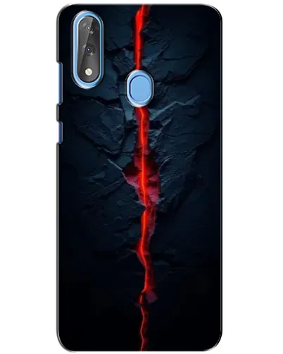 Чехол для ZTE Blade V10 с картинкой «Kрасная лавовая трещина» Чехол для ZTE Blade V10 с картинкой «Kрасная лавовая трещина»