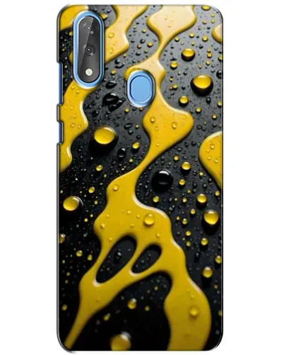 Чехол для ZTE Blade V10 с картинкой «Жидкое желтое золото» Чехол для ZTE Blade V10 с картинкой «Жидкое желтое золото»