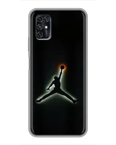Чохол для ZTE Blade V2020 Smart з картинкою «Jordan Gradient Logo»
