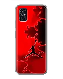 Чохол для ZTE Blade V2020 Smart з картинкою «Jordan Red Smoke» Чохол для ZTE Blade V2020 Smart з картинкою «Jordan Red Smoke»