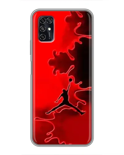 Чохол для ZTE Blade V2020 Smart з картинкою «Jordan Red Smoke»