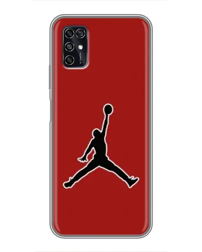 Чохол для ZTE Blade V2020 Smart з картинкою «Jordan Red Back»
