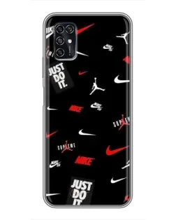 Чохол для ZTE Blade V2020 Smart з картинкою «Nike Mix Pattern» Чохол для ZTE Blade V2020 Smart з картинкою «Nike Mix Pattern»