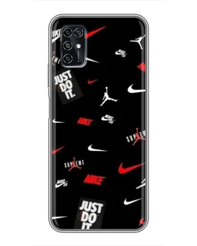 Чохол для ZTE Blade V2020 Smart з картинкою «Nike Mix Pattern»