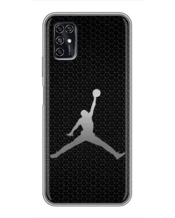 Чохол для ZTE Blade V2020 Smart з картинкою «Jordan Dark Carbon» Чохол для ZTE Blade V2020 Smart з картинкою «Jordan Dark Carbon»