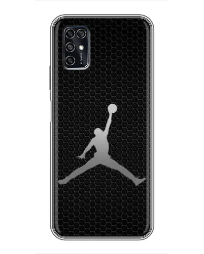 Чохол для ZTE Blade V2020 Smart з картинкою «Jordan Dark Carbon»