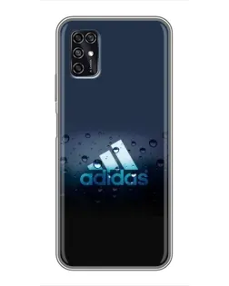 Чехол для ZTE Blade V2020 Smart с картинкой «Adidas Water Drops» Чехол для ZTE Blade V2020 Smart с картинкой «Adidas Water Drops»