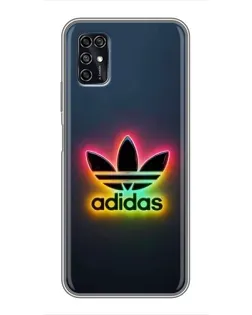 Чехол для ZTE Blade V2020 Smart с картинкой «Неоновый Adidas» Чехол для ZTE Blade V2020 Smart с картинкой «Неоновый Adidas»