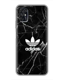 Чехол для ZTE Blade V2020 Smart с картинкой «Белый мрамор Adidas» Чехол для ZTE Blade V2020 Smart с картинкой «Белый мрамор Adidas»