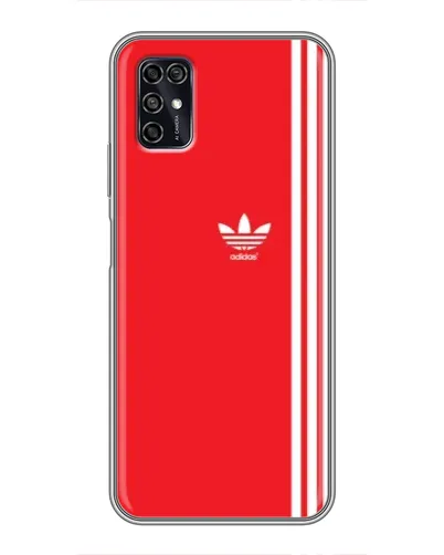 Чехол для ZTE Blade V2020 Smart с картинкой «Красный минимализм Adidas» Чехол для ZTE Blade V2020 Smart с картинкой «Красный минимализм Adidas»