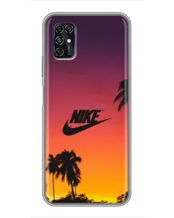 Чохол для ZTE Blade V2020 Smart з картинкою «Nike на заході сонця» Чохол для ZTE Blade V2020 Smart з картинкою «Nike на заході сонця»