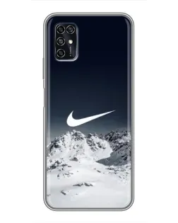 Чохол для ZTE Blade V2020 Smart з картинкою «Nike — зимові гори» Чохол для ZTE Blade V2020 Smart з картинкою «Nike — зимові гори»
