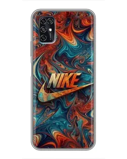 Чохол для ZTE Blade V2020 Smart з картинкою «Nike в абстракції» Чохол для ZTE Blade V2020 Smart з картинкою «Nike в абстракції»