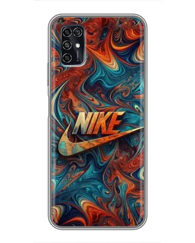 Чохол для ZTE Blade V2020 Smart з картинкою «Nike в абстракції»
