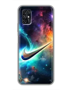 Чохол для ZTE Blade V2020 Smart з картинкою «Космічний Nike Swoosh» Чохол для ZTE Blade V2020 Smart з картинкою «Космічний Nike Swoosh»
