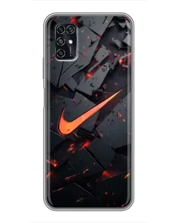 Чохол для ZTE Blade V2020 Smart з картинкою «Nike — ефект розломів» Чохол для ZTE Blade V2020 Smart з картинкою «Nike — ефект розломів»