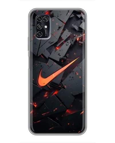 Чохол для ZTE Blade V2020 Smart з картинкою «Nike — ефект розломів»