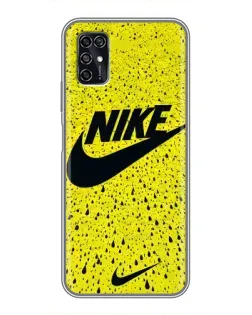 Чохол для ZTE Blade V2020 Smart з картинкою «Жовтий текстурний Nike» Чохол для ZTE Blade V2020 Smart з картинкою «Жовтий текстурний Nike»