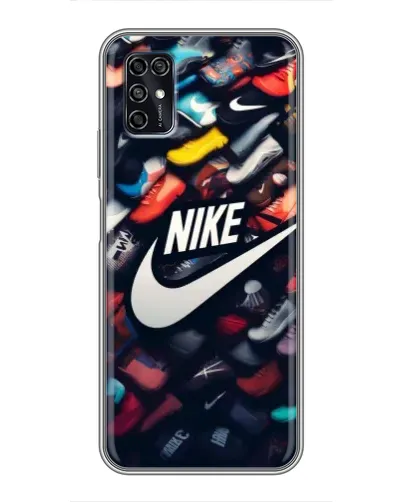 Чохол для ZTE Blade V2020 Smart з картинкою «Колекція кросівок Nike»