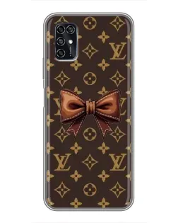 Чохол для ZTE Blade V2020 Smart з картинкою «LV з бантом»