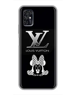 Чохол для ZTE Blade V2020 Smart з картинкою «LV та Мінні Маус»