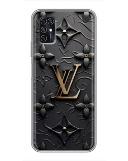 Чохол для ZTE Blade V2020 Smart з картинкою «Шкіряна текстура LV»