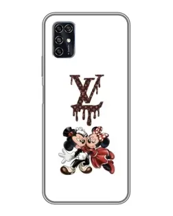 Чохол для ZTE Blade V2020 Smart з картинкою «LV та Міккі Маус»
