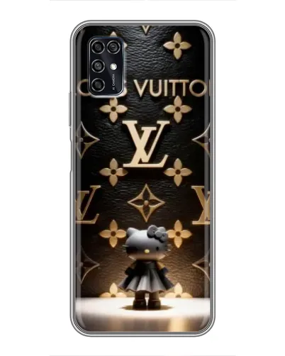 Чохол для ZTE Blade V2020 Smart з картинкою «Монограма з фігурою» Чохол для ZTE Blade V2020 Smart з картинкою «Монограма з фігурою»